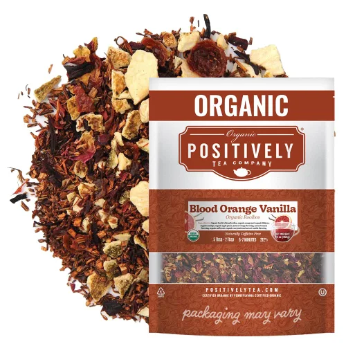 Vista 52 de Bolsas de hojas sueltas para té. Orgánicas por USDA. Positively Tea LLC.