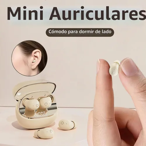 Vista 2 de Xmenha T10 Mini Auriculares Bluetooth Inalámbricos Inalámbricos Invisibles para Orejas Pequeñ