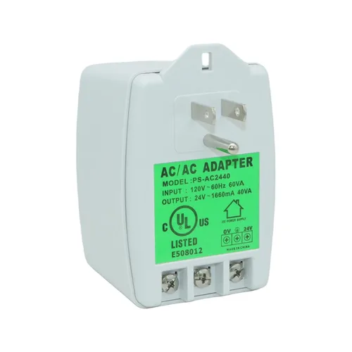 Vista 2 de Transformador de timbre enchufable de 24 VCA 40 VA compatible con todos los timbres Nest Ecobee Sensi y Honeywell Termostato con certificado UL