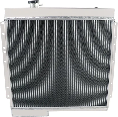 Vista 4 de Relé de ventilador de cubierta de radiador de 4 filas para Toyota Land Cruiser FJ40 FJ45 MT 3.9L 4.2L 1960-1984