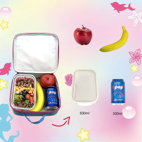 Vista 6 de HAPPYSUNNY Mochila de estudiante ligera de lentejuelas reversibles de 15 pulgadas, mochila escolar, H Mermaid - Juego de cambio de imagen, Mochilas