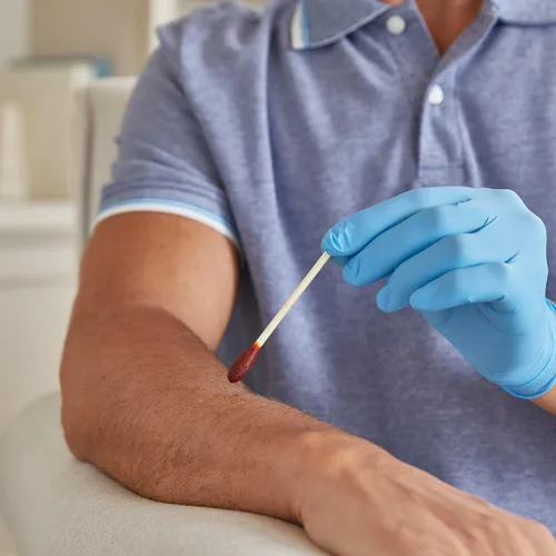 Vista 6 de McKesson Povidona yodo 10% hisopos en barra [75 varillas], hisopos estériles, prequirúrgicos tópicos y primeros auxilios, 3 por paquete, 25 paquetes