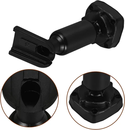Vista 7 de PRETYZOOM Soporte de montaje en espejo retrovisor para cámara de salpicadero, accesorio interior ajustable del vehículo con base de consola central