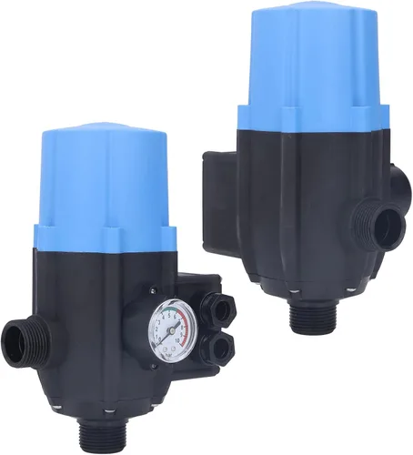 Vista 7 de Interruptor de control de presión, controlador automático inteligente de bomba con protección de funcionamiento seco para bombas de jardín ABS IP65