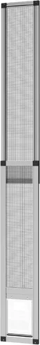 Vista 15 de Hakuna Pets V2 Panel de Inserción de Pantalla para Puerta de Mascotas de Patio, para Puertas Corredizas, Se Ajusta a la Vía de la Puerta con Altura