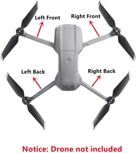 Vista 3 de FansEe Arm Body Shell Middle Frame Bottom Shell Upper Cover for for Mavic Air 2 Replacement Repair Parts (Color : Set Shell)
