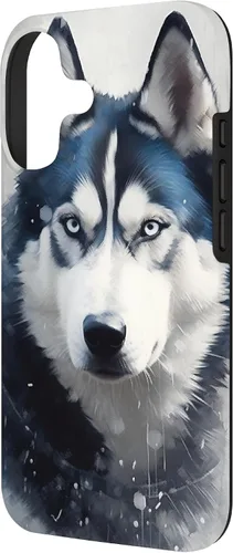 Vista 2 de Siberian Husky Funda para iPhone 17