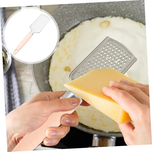 Vista 8 de LIFKOME Rallador multifunción Rallador de mantequilla vegetal Herramientas de cocina Trituradora de queso Rallador de patatas Rallador de nuez