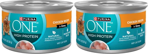 Vista 18 de Purina ONE True Instinct comida húmeda en salsa para gatos - (24) 3 onzas en latas