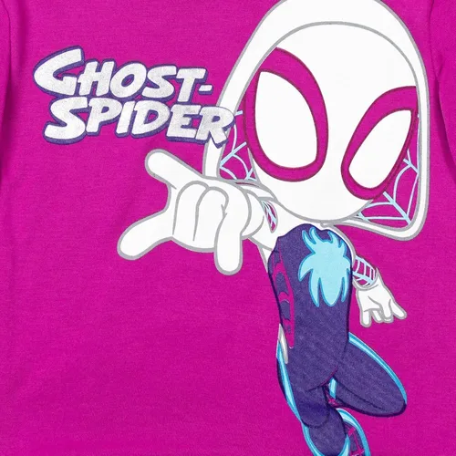 Vista 3 de Marvel Spidey and His Amazing Friends Ghost-Spider - Sudadera con capucha para niñas y niños pequeños