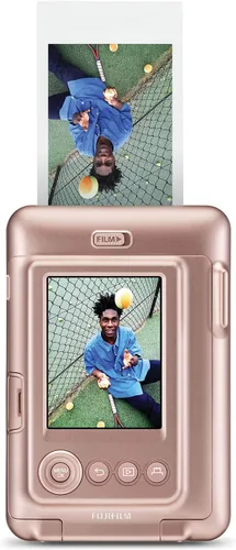 Vista 7 de Fujifilm Cámara instantánea híbrida Instax Mini Liplay (oro rosa)