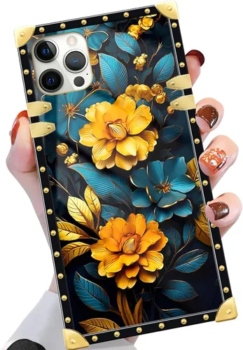 Vista 79 de Funda compatible con iPhone X/Xs, TPU suave de lujo y parte trasera de policarbonato duro para niñas y mujeres, funda protectora a prueba de golpes