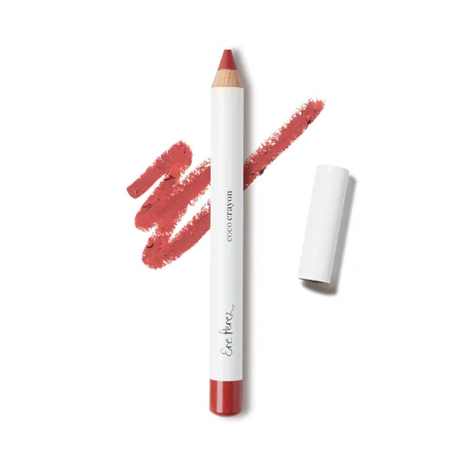Vista 14 de Ere Perez - Color de labios hidratante Coco Crayon (Aura, 0.01 oz 0.11 oz) Hidrata, protege, nutre, repara, natural, cremoso, lápiz labial