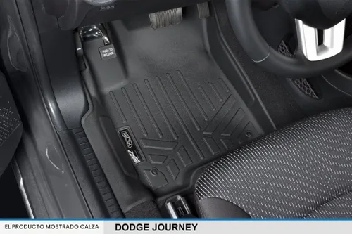 Vista 2 de MAXLINER - Juego de alfombrillas de ajuste personalizado de 3 filas compatibles con Dodge Journey 2010-2020
