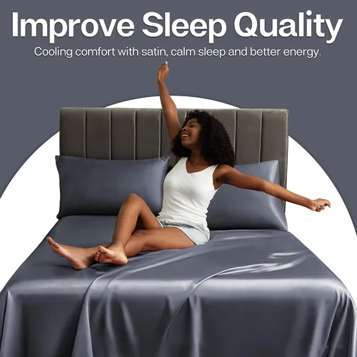Vista 134 de MR&HM - Funda de almohada de satén
