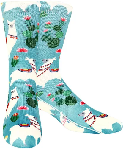 Vista 2 de Calcetines divertidos para hombre y mujer, diseño impreso en 3D, calcetines de vestir con diseño de animales para perros y gatos, calcetines de tubo