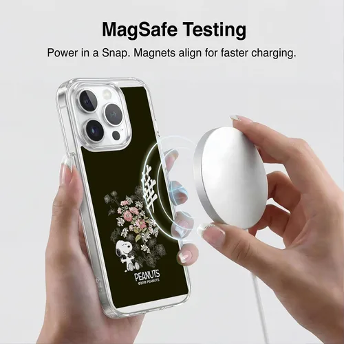Vista 386 de Carcasa de gel para iPhone 7 Plus/iPhone 8 Plus, diseño de Snoopy Oriental de Peanuts, Badges