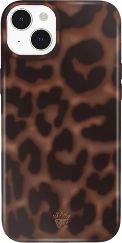 Vista 24 de VELVET CAVIAR Funda para iPhone 13 con estampado de leopardo y guepardo negro, compatible con MagSafe, probada en caídas de 10 pies