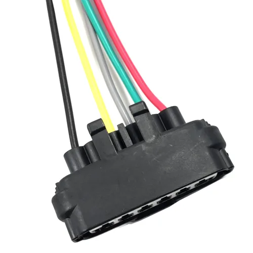 Vista 6 de FainWan Coleta del cuerpo del acelerador Coleta de 6 vías Conector de reparación del sensor de posición del acelerador TPS de 6 pines 90980-11858