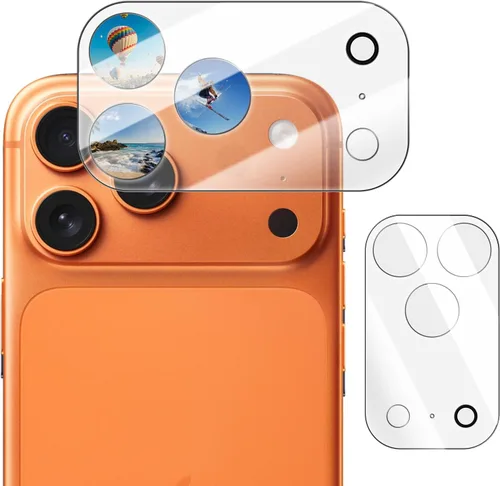 Vista 11 de Protector de lente de cámara (paquete de 3) compatible con iPhone 12 Pro Max, protector de lente de cámara, transparente, HD, antiarañazos