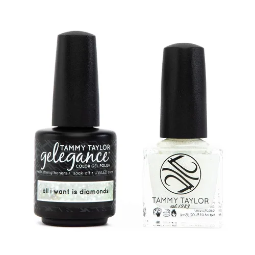 Vista 16 de Tammy Taylor Oh My Dazzle All I Want is Diamonds Gelegance Gel Polish