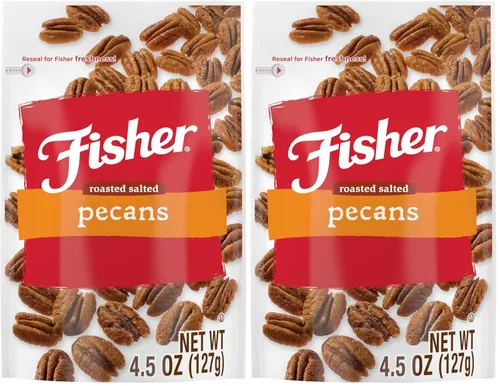 Vista 14 de Nueces pecanas glaseadas y confitadas de Fisher Chef's Naturals, 24 oz (Paquete de 1), Nueces pecanas gigantes confitadas, perfectas para regalar