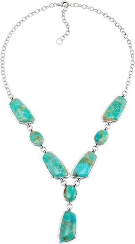 Vista 3 de Silpada Collar turquesa de plata de ley 'Your Blue Lagoon', 18" + 2", Turquesa