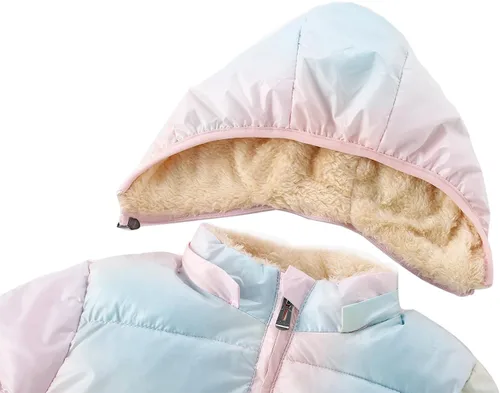 Vista 5 de YAGATA Chaqueta con capucha y cremallera para bebé, con orejas de oso, sudadera ligera