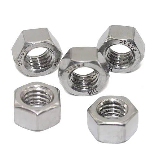 Vista 3 de Fullerkreg Tuerca hexagonal inoxidable de 1/4"-20, acero inoxidable 304, acabado brillante, (100 piezas)