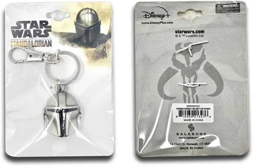 Vista 7 de Llavero oficial de Disney de The Mandalorian Star Wars Lucasfilms