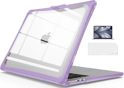 Vista 15 de IBENZER Hexpact Funda protectora para MacBook Air de 15 pulgadas 2026-2023