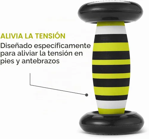 Vista 2 de Trigger Point Performance Rodillo de masaje de rodillo de pie Nano LTE para masaje de tejido profundo