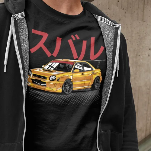 Vista 27 de Subie Generation Cars - Camiseta de manga corta para adultos, mecánico japonés de carreras, regalo para amantes de los automóviles, entusiastas