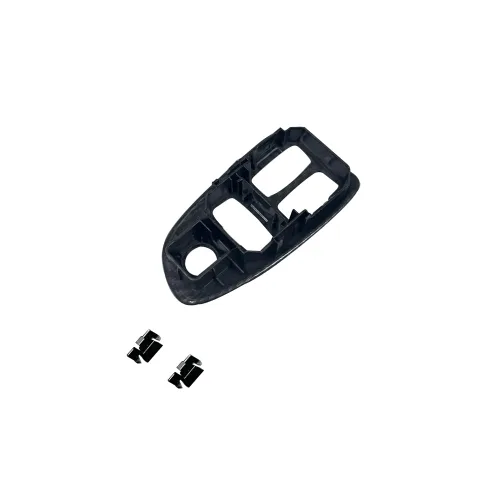 Vista 5 de 1 par de paneles de interruptor de ventana de fibra de carbono con clips compatibles con Chevy Camaro 1993-2002