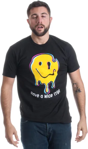 Vista 3 de Camiseta estampada con estampado de fiesta novedosa para hombres y mujeres