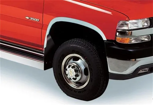 Vista 3 de Putco 97295 Kit de ajuste de guardabarros completo de acero inoxidable para Chevrolet Silverado