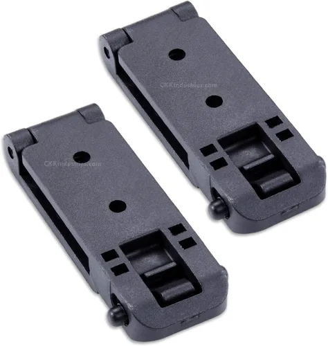 Vista 11 de HolsterSmith Clips de Cinturón con Bloqueo Compatibles con Molle con Herrajes de Montaje – (1.50, 2.0, 3.0 y 5.0 Pulgadas) – Accesorios Molle