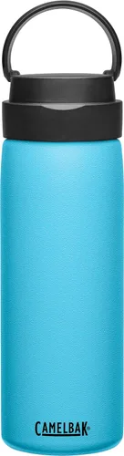 Vista 4 de CamelBak Fit Cap - Botella de agua aislada de acero inoxidable con asa de anidación, diseño a prueba de fugas para fitness y viajes Negro