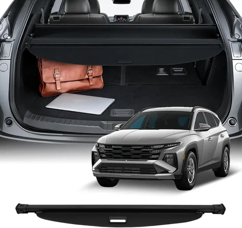 Vista 21 de Cubierta de carga para 2013-2016 para Mazda CX-5 2.0L 2014-2016 para Mazda CX-5 2.5L, protector retráctil para cajuela trasera, protector