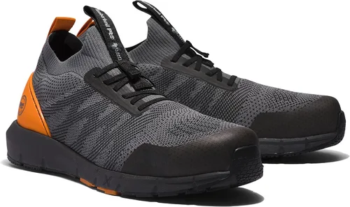 Vista 2 de Timberland Pro Tenis de trabajo de punto sin cordones Radius A2B6X para hombre
