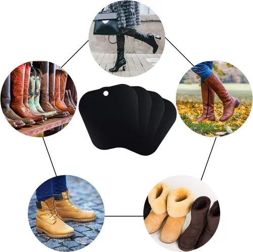 Vista 6 de Ruisita - Pack de 6 botas reutilizables para botas de apoyo alto para prevenir la flexión y el pliegue