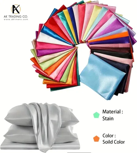 Vista 7 de 60 pulgadas de ancho - por The Yard - Tela de satén nupcial Charmeuse para bodas, ropa, manualidades, decoración, disfraces (Negro, 1 yarda)