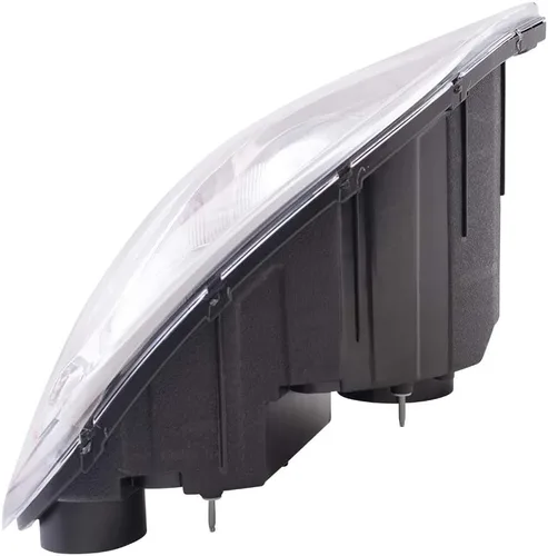 Vista 6 de EPIC LIGHTING Faros de Halógeno Estilo OE con Bisel Negro y Luz de Marcha LED Blanca, Ensamblaje de Reemplazo para FREIGHTLINER 08-17 CASCADIA
