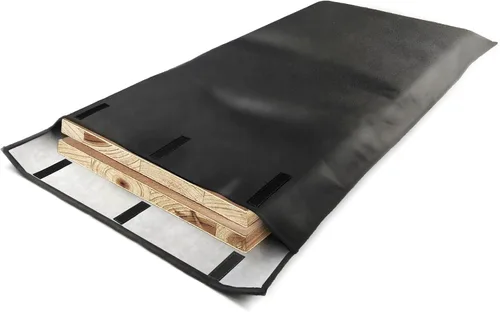 Vista 6 de Bolsa de almacenamiento de hojas de mesa acolchada, paquete de 2, 51 x 20 pulgadas Bolsa de hojas de mesa de comedor resistente, protector