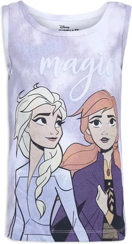 Vista 2 de Disney Frozen - Conjunto de 3 camisas sin mangas Elsa and Anna para niña