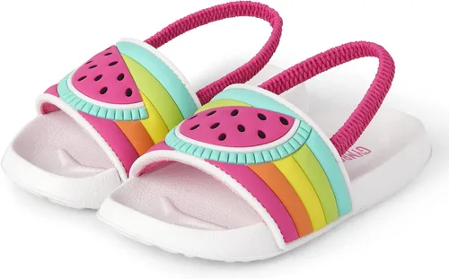 Vista 2 de Gymboree Girl's and Toddler Slides with Backstrap Sandal