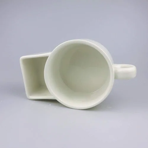 Vista 6 de Taza de sopa y galleta o cuenco de cereales