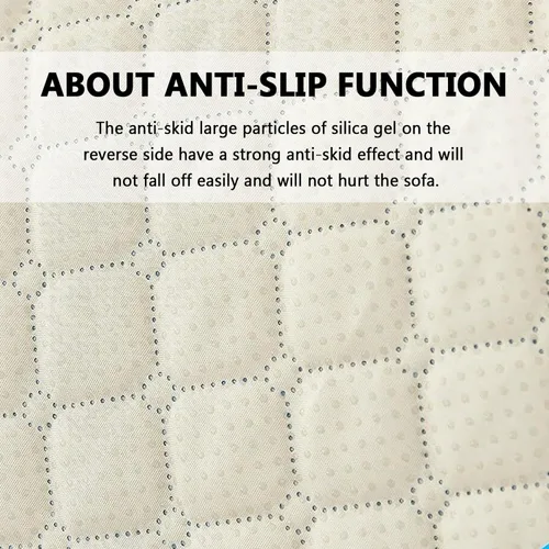 Vista 3 de XMAYODS Funda impermeable para sillón con reposabrazos, fundas antideslizantes para sofá y reposacabezas, fundas para respaldo, fundas para sillón