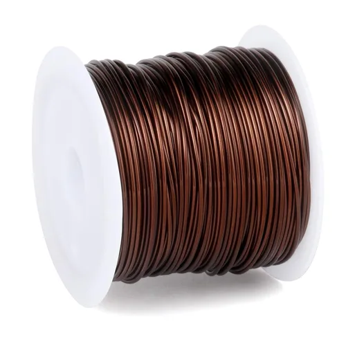 Vista 17 de Alambre de joyería de 492 pies, calibre 32, resistente al deslustre, rollo de alambres de cobre para cuentas a granel para manualidades DIY, Bronce