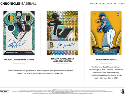 Vista 2 de 2019 Panini Chronicles Baseball - Caja de hobby de béisbol